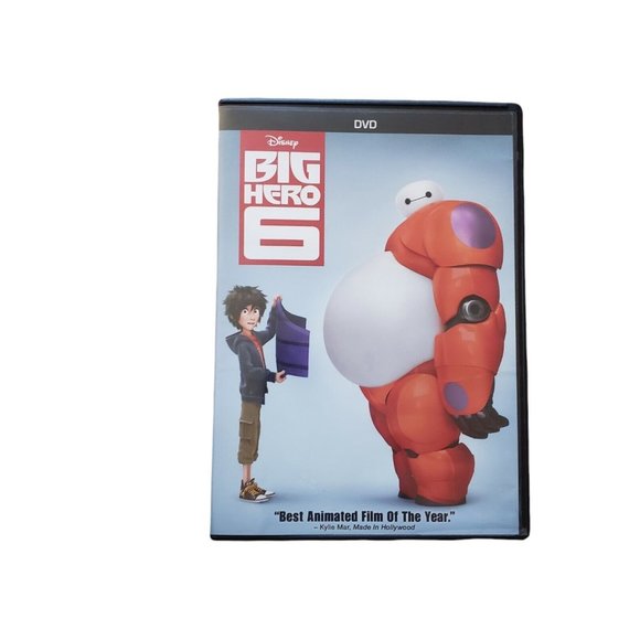 Disney's Big Hero 6 DVD Animated Film GUC - Picture 1 of 3